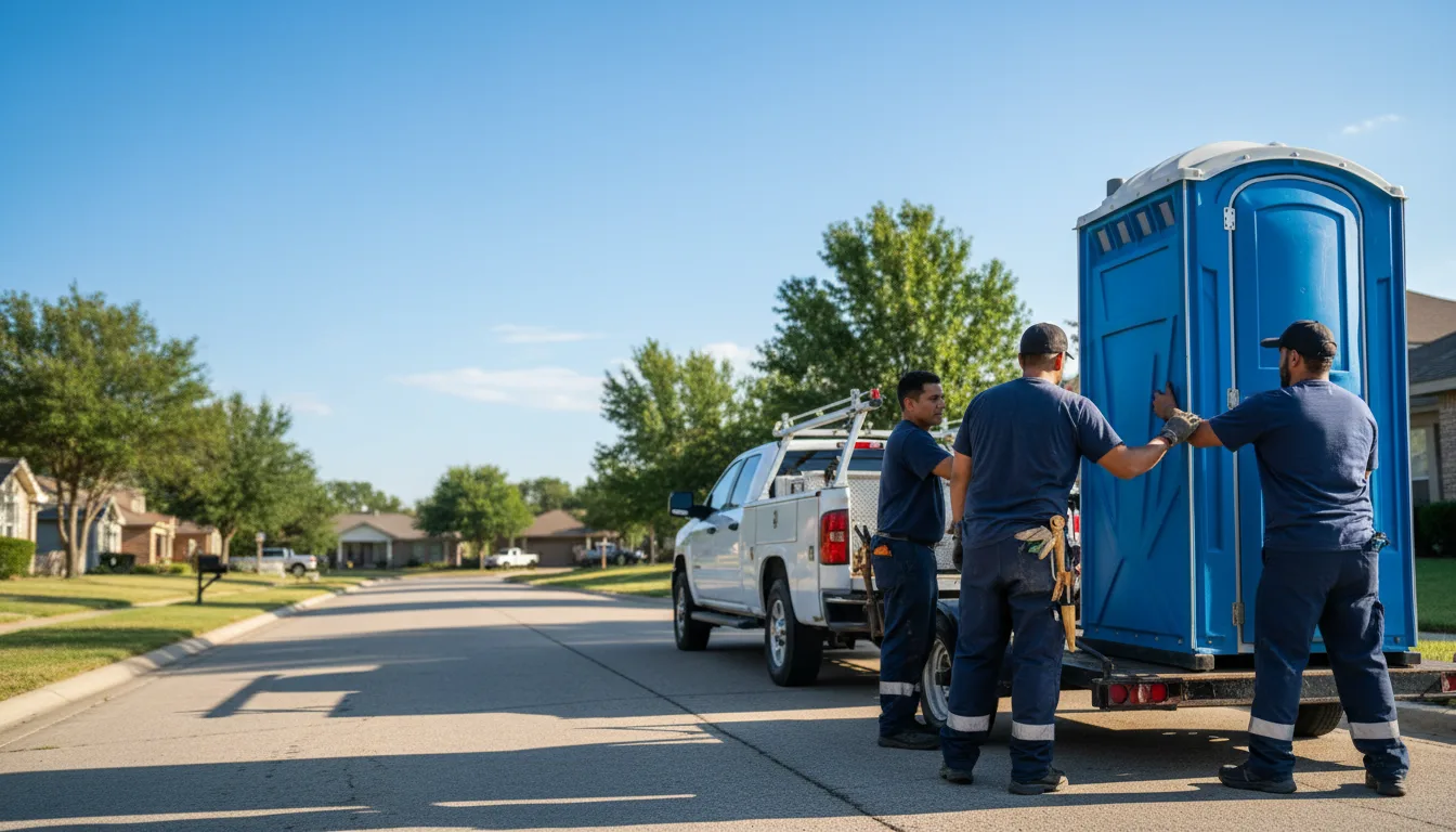 Portable Toilet Rental in Desdemona, TX near me
